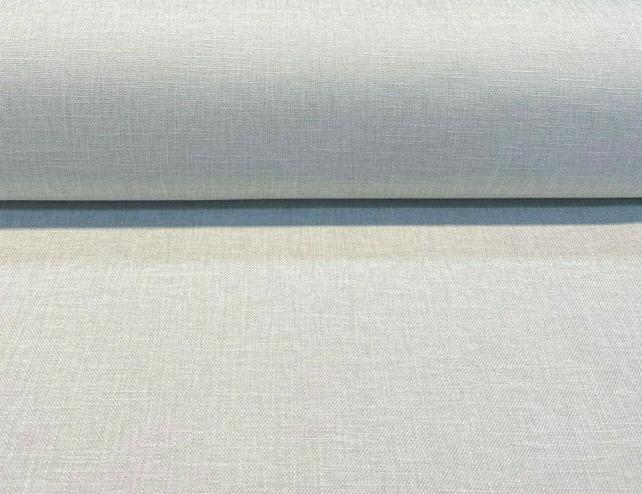 1 Yard White Motion Linen Blackout Fabric 55 Inch Wide for Curtains and Upholstery